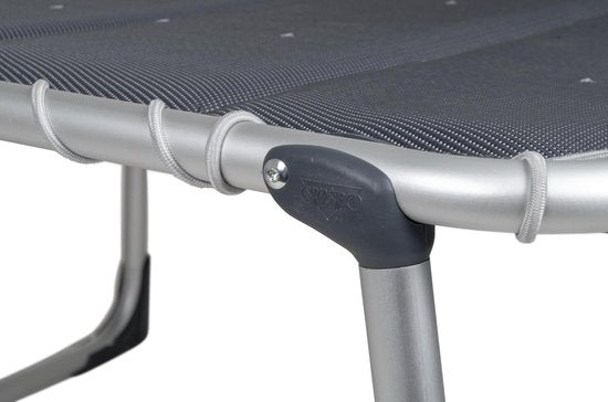 Crespo - Lit pliant - AL/364 - Deluxe - Gris foncé