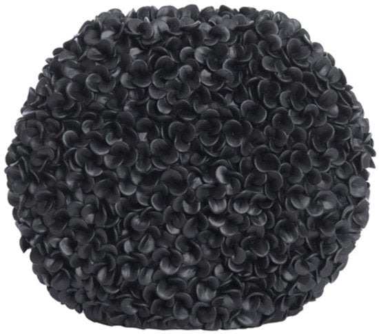 Light & Living Vase Phylia - Noir - 44x20.5x38.5cm - Plastique - Moderne - Vase à fleurs - Décoration intérieure - Vase décoratif pour le salon ou la chambre - Cadeau de Noël - Cadeau pour lui - Cadeau pour elle - Décoration de Noël