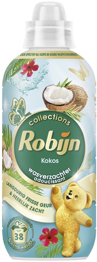Robijn Adoucisseur d'étoffe Coconut Sensation 38 lavages - 765 ml