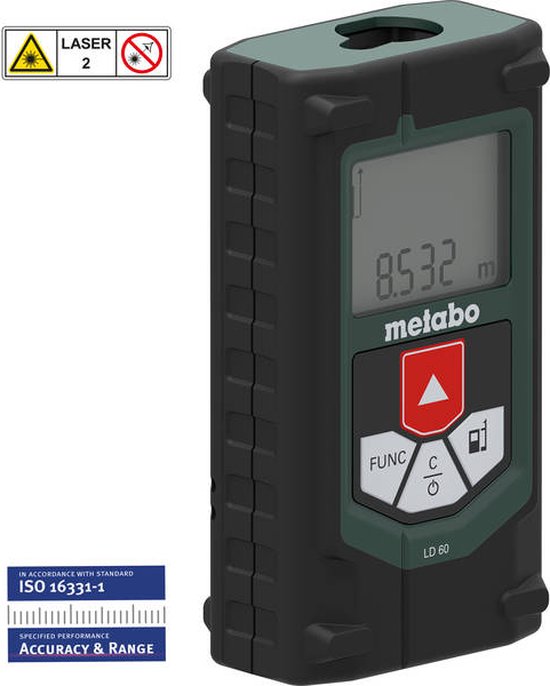 Metabo LD 60 Distancemètre - 60m