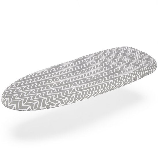 Housse de table à repasser en coton gris 77x31 cm - pour table à repasser - couche supérieure