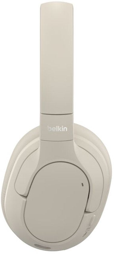 Belkin AUD008HQSA casque/écouteurs Casque sans fil Bandeau Appel/musique USB Type-C Bluetooth Sand
