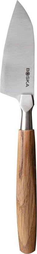 Couteau à fromage Boska Hard Oslo No.6 - Couteau à fromage à pâte dure - Couteau à fromage pour Pecorino et Manchego - Couteau à fromage - acier inoxydable - Couteau à fromage manche en bois - Ustensiles de cuisine - Accessoires de cuisine - Garantie 10 a