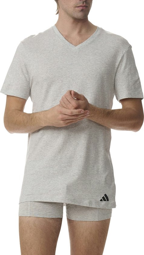 Adidas - Chemise à col en V pour hommes (lot de 3) - Taille XL