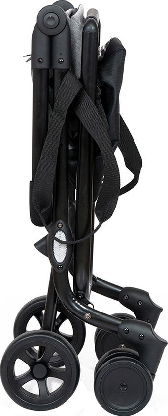 Ceruzo by Playmarket- Easy Go - Chariot de courses - Noir-Gris