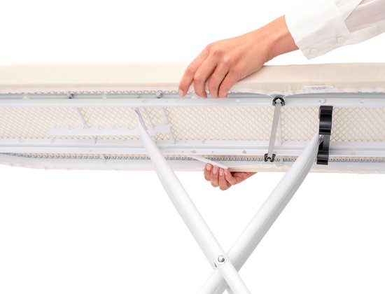 Brabantia planche à repasser B - 124 x 38 cm, pour fer à vapeur - Fresh Breeze