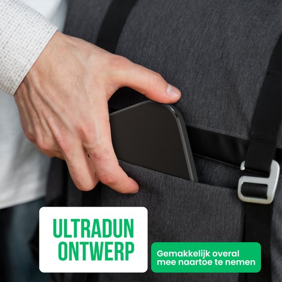 Strex Wireless Charger 15W - Câble inclus - QI Fast Charger - Chargeur sans fil - Chargeur rapide - Indication LED