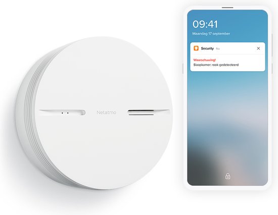 Détecteur de fumée intelligent Netatmo [PRO]