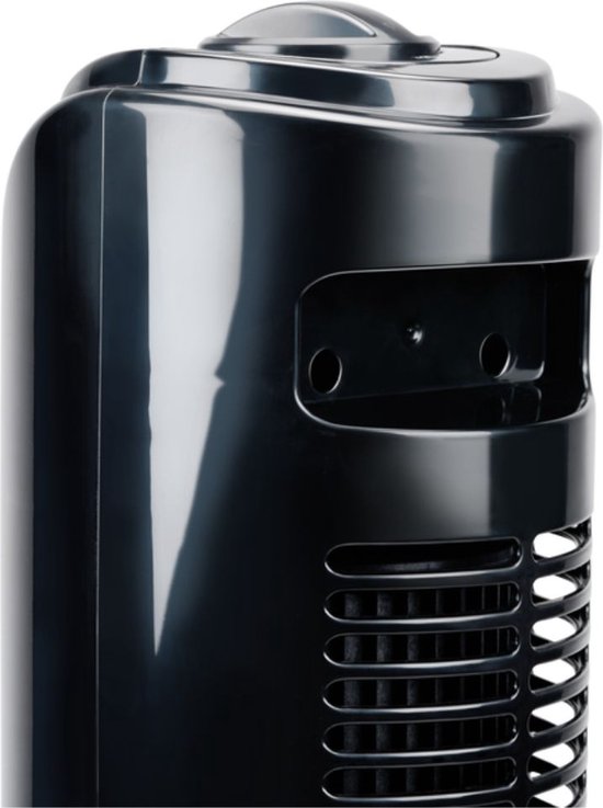 Lifetime Air Tower Fan - Ventilateur à 3 vitesses - Ventilateur rotatif sur pied - Ventilateur de sol 54dB - Parfait pour la chambre et le bureau - Câble secteur 1.5M - 81 x 67 cm - Noir