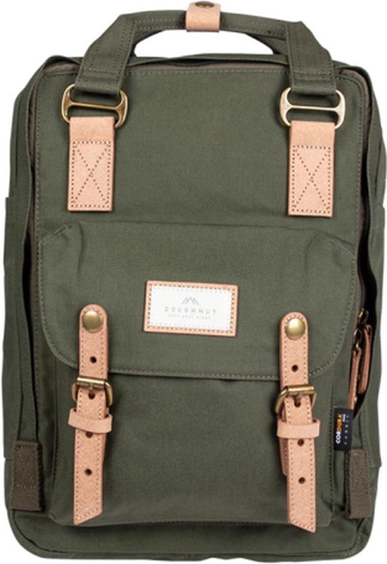 Sac à dos pour ordinateur portable Doughnut / Sac à dos / Cartable - 14 pouces - Macaron PFC Free - Army Green
