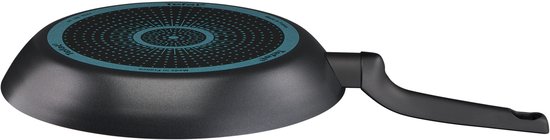Tefal Easy Cook & Clean - Set de poêles - Ø24 et Ø28 cm - Ne convient pas à l'induction - Revêtement antiadhésif - Aluminium - Noir