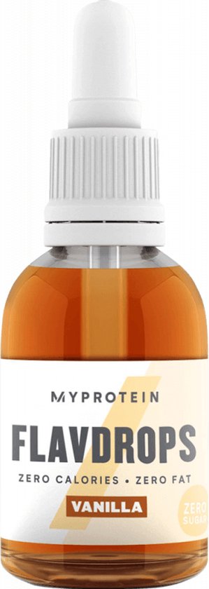 Myprotein Flavour Drops (50 ml) Vanilla - Aliments fonctionnels - Arômes/édulcorants