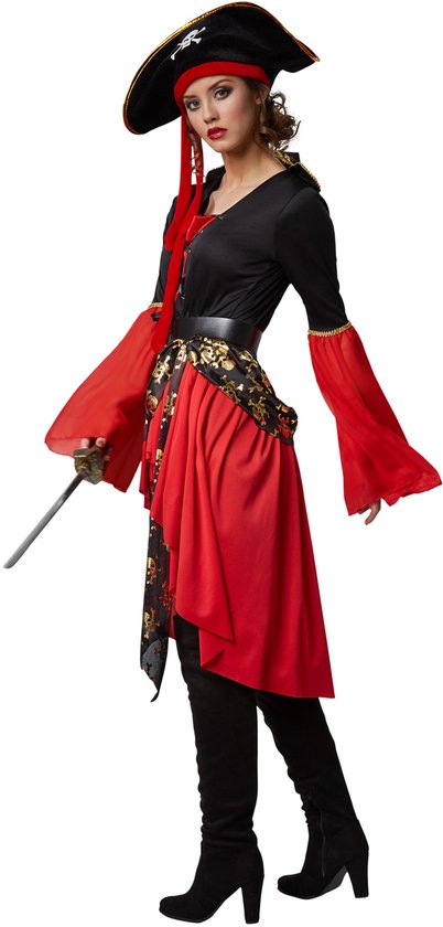 Dressforfun Costume femme reine des pirates XXL - déguisement halloween déguisement soirée carnaval déguisement carnaval - 301778