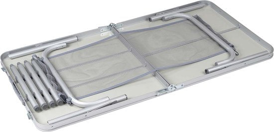 Bo-Camp - Table - Premium - Modèle valise - 120x60 cm
