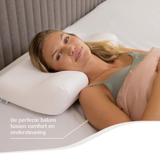 TEMPUR® Millennium™ Pillow - Oreiller en mousse à mémoire de forme - 64x32x11/6 cm - Dormeur latéral et dorsal