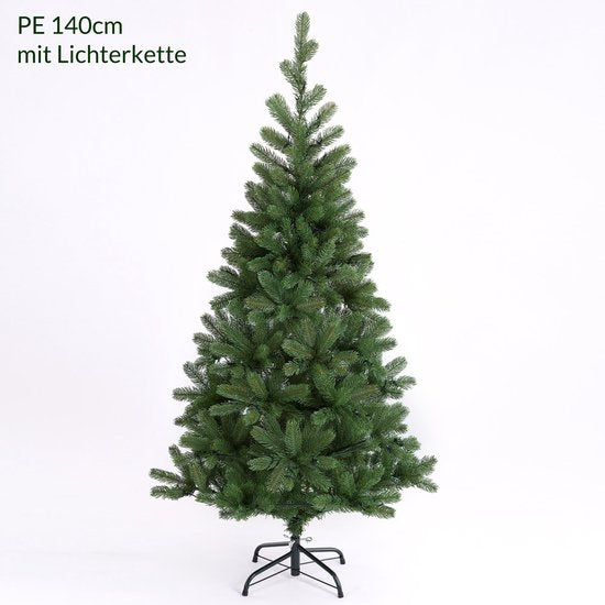 Sapin de Noël, CAS, Avec lumières de Noël, 140cm