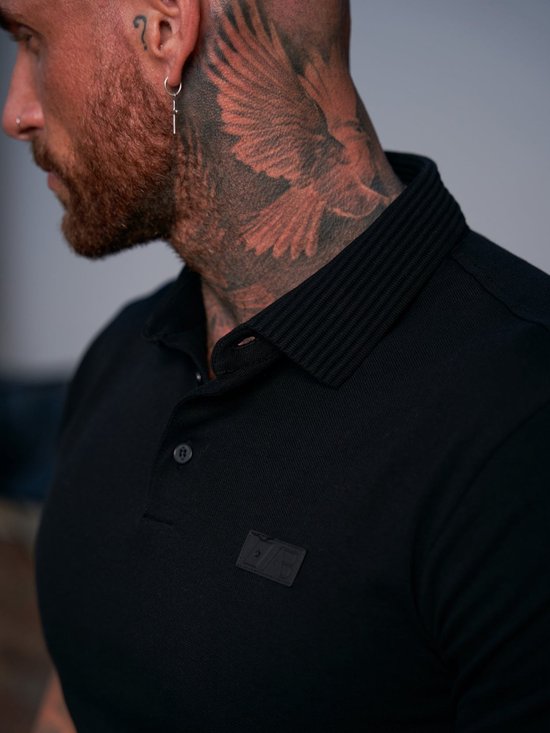 AB Lifestyle - Polo Regular | Jet Black - Hommes - Taille : XS