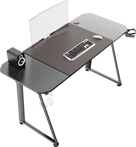 Pupitre de jeu - gaming desk - table d'ordinateur - 140 x 60 cm