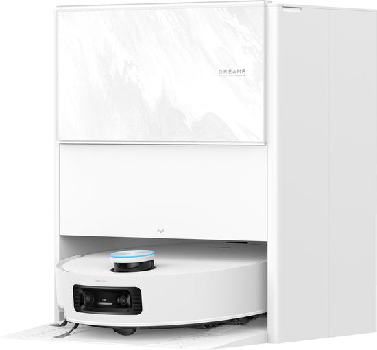 Dreame Aqua 10 Ultra Track Complete - Puissant robot aspirateur 2-en-1 avec serpillère autonettoyante - Détection d'obstacles et station de vidage automatique - Puissance d'aspiration de 25 000 Pa – Franchit des seuils jusqu'à 6 cm