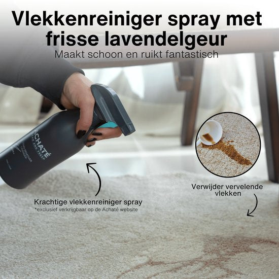 Achaté Powerful Carpet Cleaner - Stain Cleaner - Furniture Cleaner - Mattress Cleaner - Sofa Cleaner - Seat Cleaner - Floor Cleaner - Cleaning Machine