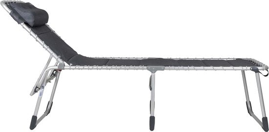 Crespo - Lit pliant - AL/364 - Deluxe - Gris foncé