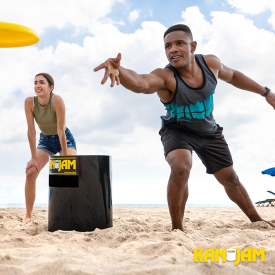 KanJam Original Game Set - Jeu de frisbee pour l'intérieur et l'extérieur - Recyclé