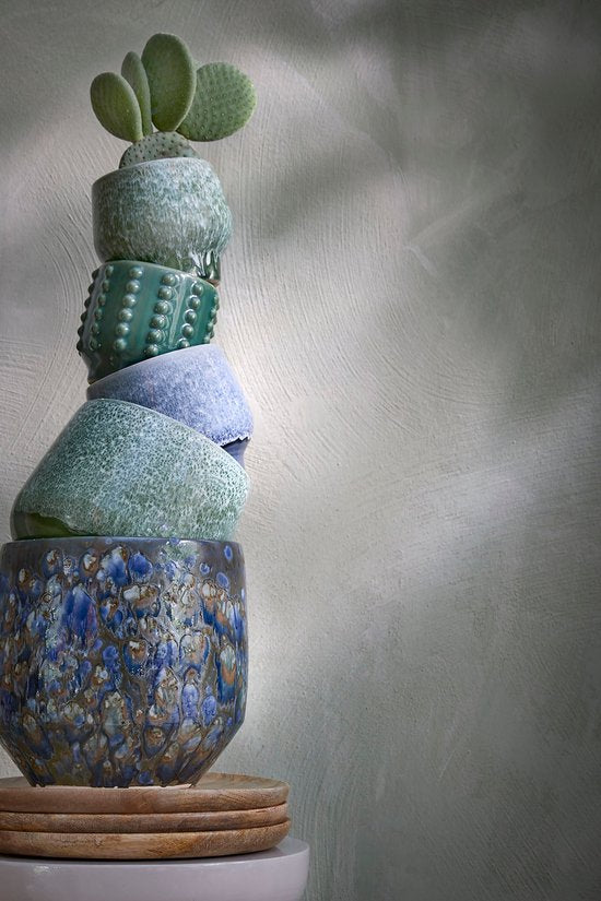 Mica Decorations Assiette Duko - Ø30 cm - 100% FSC Bois de Mangue - Marron