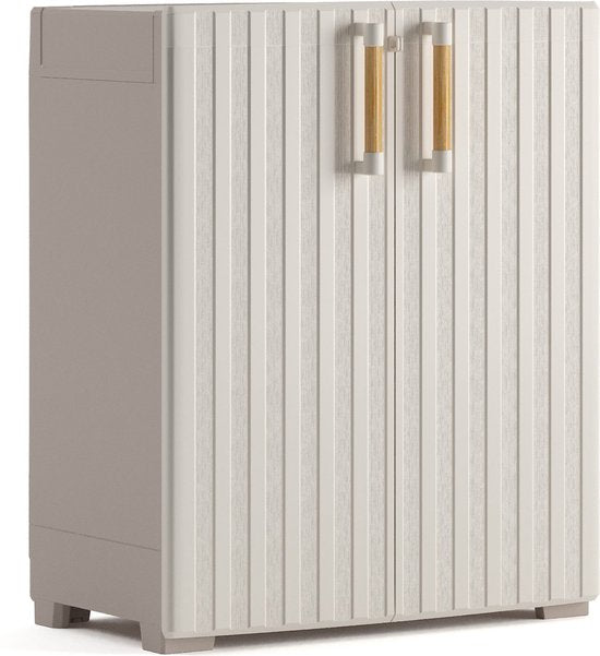 Keter - Meuble de rangement - Groove - bas - beige - fr - couleur sable