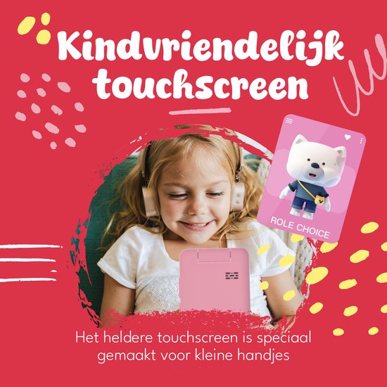 Denver Lecteur MP3/MP4 - Enfants - Jeux - Appareil photo - Enregistreur vocal - KMP284