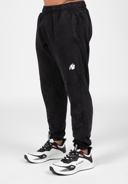 Gorilla Wear Pantalon de jogging Curtis - Gris lavé - M