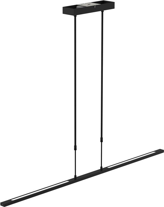 Lampe suspendue Steinhauer noir zelena