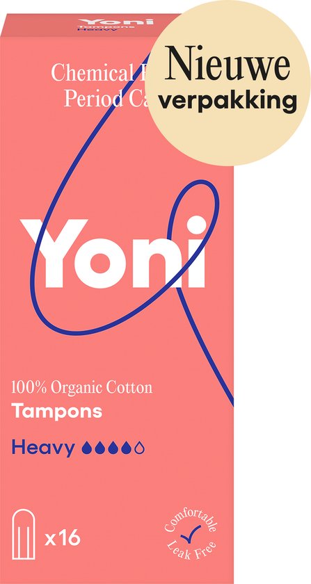 Tampons en coton biologique Yoni lourds 16 pièces