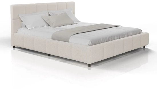 Lit capitonné Florence - 180x200cm - Beige