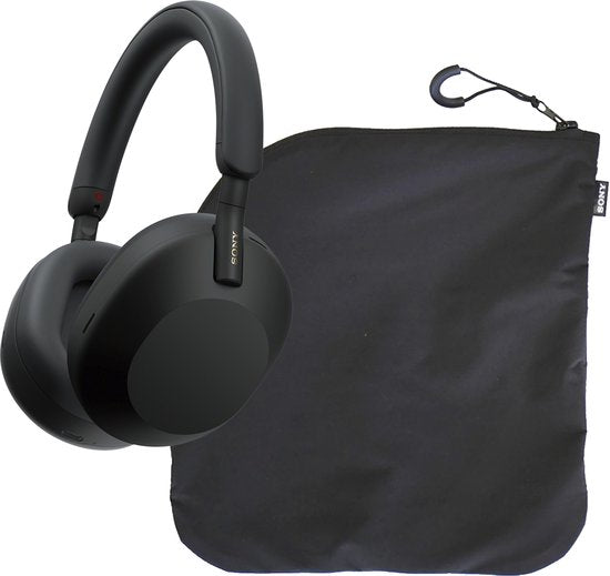 Sony WH-1000XM5SA - Casque d'écoute sans fil avec réduction du bruit - Edition limitée avec étui souple - Noir