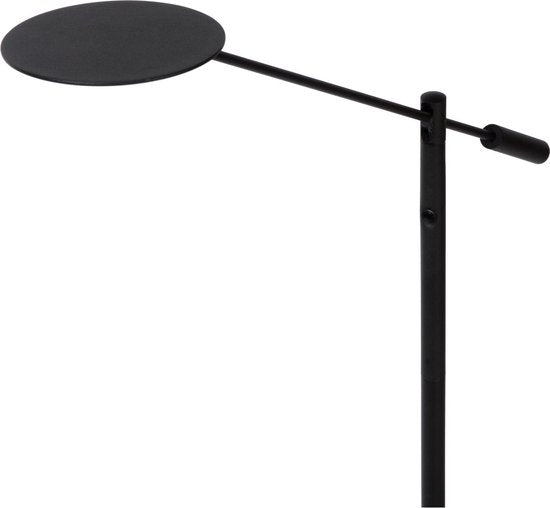Lucide ANSELMO - Liseuse - Ø 25 cm - LED dimmable - 1x9W 3000K - Noir