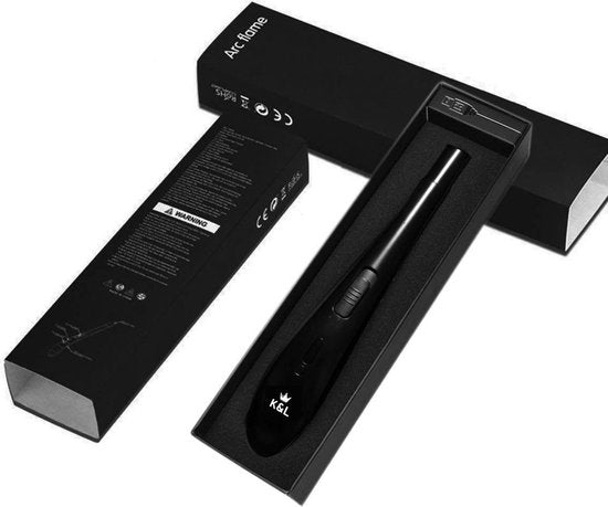 K&L Allume-barbecue électrique long et rechargeable - Bougies - Noir