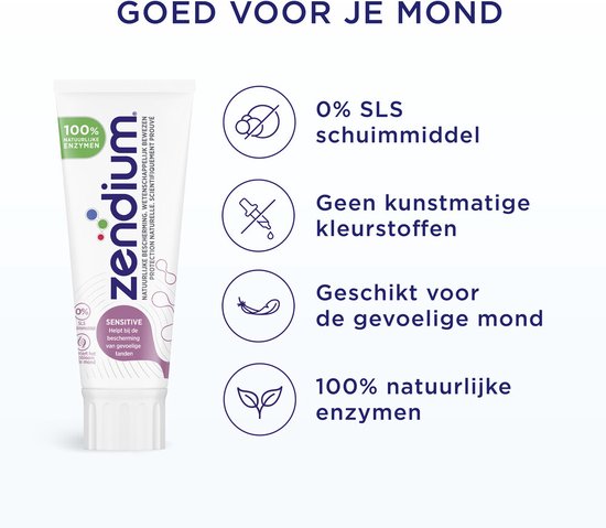 Dentifrice Zendium Sensitive - 75 ml