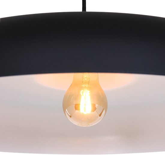 Lampe suspendue Steinhauer Krisip - Noir