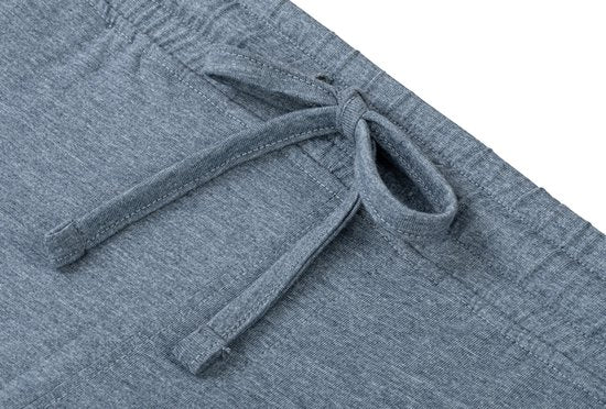 Milanoro - Lot de 2 pantalons de pyjama en coton pour homme - Marine / Bordeaux à carreaux - XL