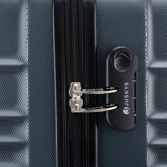 Trolley Travel Case Set / Valise Rome - 4 pièces - Anthracite - ABS