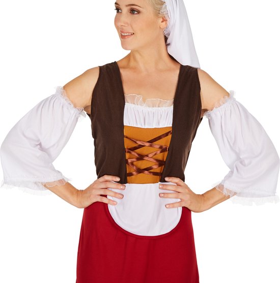 Dressforfun Costume Femme Fille Médiévale XXL - déguisement costume halloween tenue de soirée carnaval costume carnaval tenue de soirée - 301194