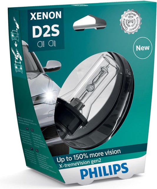 Philips 85122XV2S1 Lampe au xénon X-tremeVision D2S 35 W 85 V