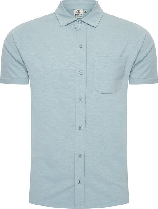 Mario Russo Chemise à manches courtes - Chemise homme - Polo homme - t shirt homme - XXL - Arona