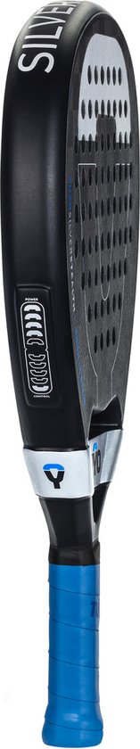 Raquette de padel - TUYO - Silver Stealth+ - pour l'attaquant - drop shape