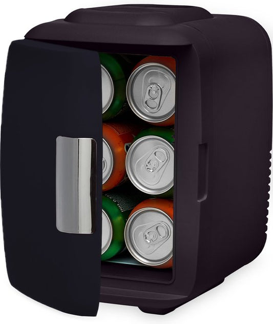 Auronic Mini Fridge - 4 Litres - Maquillage et Beauté Soins - 100/240V / 12V Car Plug - Noir