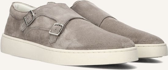 Greve Wave Sneakers - Suede - Hommes - Taupe - Taille 46