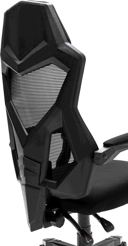 Chaise pivotante Fresno - chaise gaming - noir