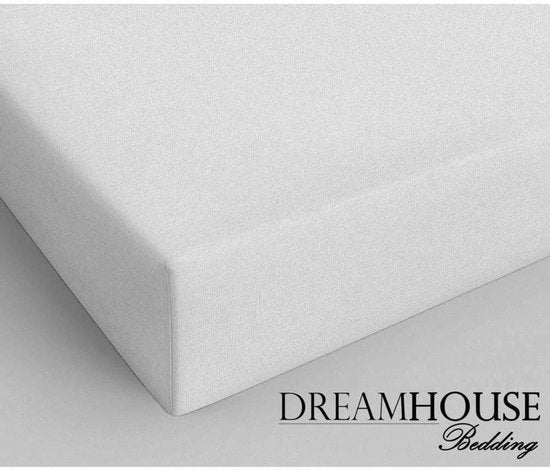 Drap-housse Dreamhouse Jersey Stretch - 100% coton - 80/90/100x220 - Bleu