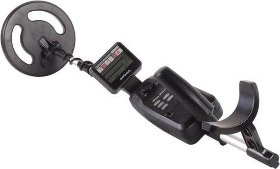 Velleman Détecteur de métaux, bobine de recherche étanche 20 cm, écran LCD, profondeur de recherche 15 cm