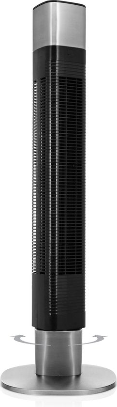 Ventilateurs - Princess 350000 - Ventilateur tour intelligent ; Noir ; Fonction minuterie ; Ventilateur ; Ventilateur intelligent ; Télécommande et contrôlable par application ; Refroidissement économe en énergie